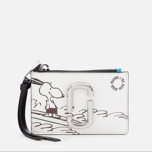 MARC JACOBS X PEANUTS Top Zip Wallet PERFECT CONDITION